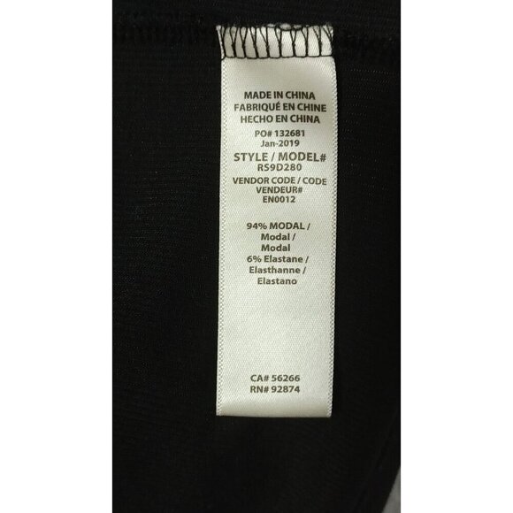 Splendid Knee Length Dress Womens S Black Sleeveless Tank Style Casual Racerback - Picture 6 of 9